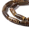 Tibetan Style dZi Beads Strands G-A024-01D-2