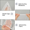Universal Organza Bird Cage Seed Catcher Net Cover AJEW-WH20020-158B-02-4
