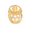 304 Stainless Steel Adjustable Rings for Women LS-RJEW-G291-01G-2