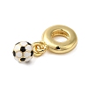 Rack Plating Brass Enamel European Dangle Charms KK-P279-50A-G-2
