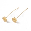 Brass Flower Head Pins FIND-B009-10G-2