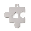Non-Tarnish Manual Polishing 201 Stainless Steel Pendants LS-STAS-M058-04P-1