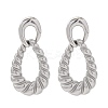 Non-Tarnish 304 Stainless Steel Stud Earrings for Women EJEW-N054-16P-1
