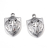 Tibetan Style Alloy Pendants LS-X-TIBEP-Q062-14AS-RS-1