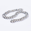 Natural Sesame Jasper/Kiwi Jasper Beaded Necklaces NJEW-P202-36-B15-1