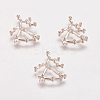 Alloy Cabochons PALLOY-L204-07RG-1