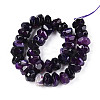 Natural Agate Beads Strands G-N356-01A-13-3