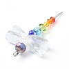 Glass Beaded Pendants PALLOY-TA00048-3