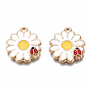 Eco-Friendly Alloy Enamel Pendants LS-ENAM-T011-89-NR-2