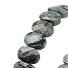 Natural Agate Oval Beaded Stretch Bracelet G-E010-01V-4