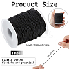 100M Polyester Round Elastic Cords OCOR-CY0003-40A-02-2