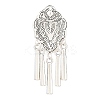 Tibetan Style Alloy Big Pendants AL-CBAAECB-02AS-A-1