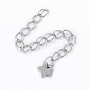 Tarnish Resistant 304 Stainless Steel Chain Extender LS-X-STAS-H558-41P-2