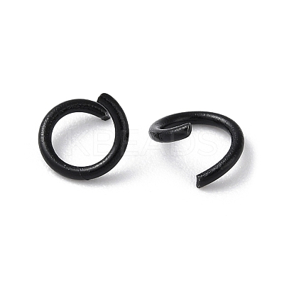 Ion Plating(IP) 304 Stainless Steel Open Jump Rings STAS-H467-03B-6mm-B-1