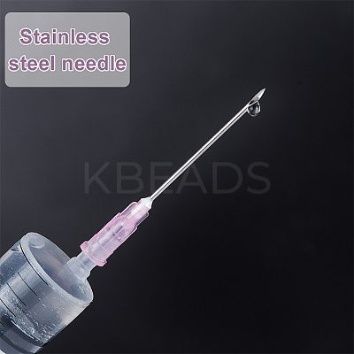 90Pcs 3 Style 304 Stainless Steel Dispensing Needle with Plastic Luer Lock & Cap FIND-BC0003-91-1