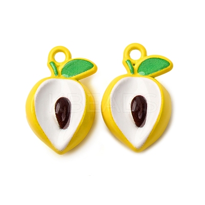 Baking Paint Alloy Pendants FIND-G097-04E-1
