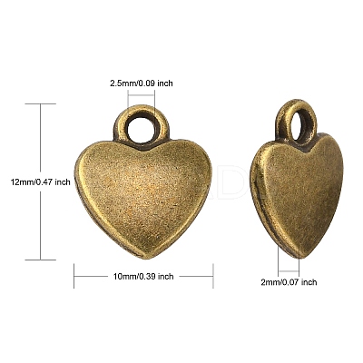 Tibetan Style Alloy Charms LS-MLF1170Y-1