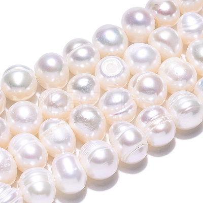 Natural Cultured Freshwater Pearl Beads Strands PEAR-N013-06K-1