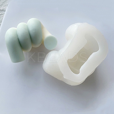 Knot DIY Candle Food Grade Silicone Molds CAND-PW0001-177-1