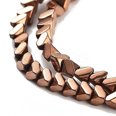 Synthetic Non-magnetic Hematite Beads Strands G-P545-J01-01-1