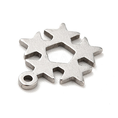 Non-Tarnish 201 Stainless Steel Pendants STAS-A066-10P-1