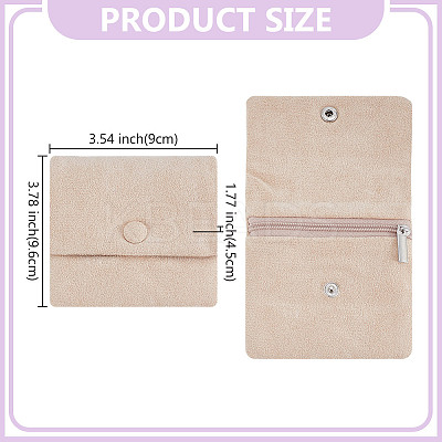 Velvet Fabric Jewelry Storage Bags ABAG-WH0048-24A-1