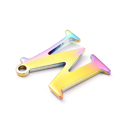 Ion Plating(IP) 304 Stainless Steel Charms STAS-H112-M-M-1