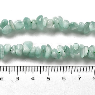 Natural Glass Beads Strands G-Q024-C02-01-1