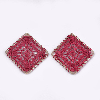 Polyester Woven Pendant Decorations LS-WOVE-T008-05B-1