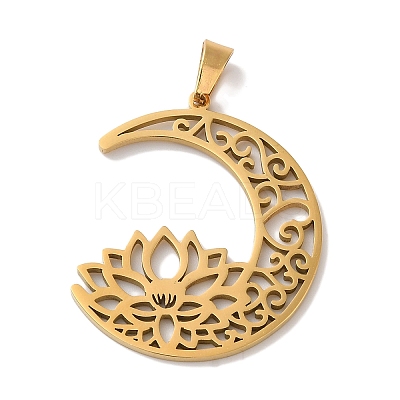 304 Stainless Steel Pendants STAS-U010-25G-1