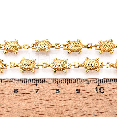 Ocean Theme Brass Tortoise Link Chains CHC-T017-01E-1