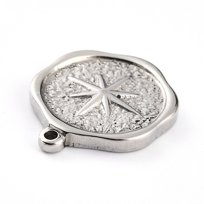 Non-Tarnish 304 Stainless Steel Pendants X-STAS-G242-19P-1