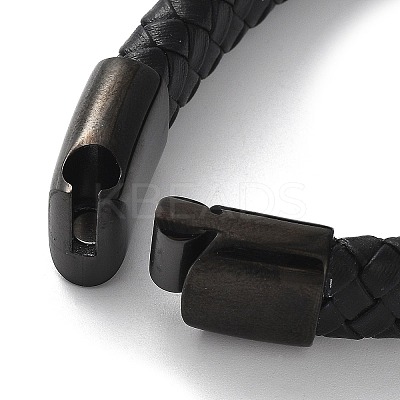 Braided Leather Cord Bracelets LS-BJEW-I200-09EB-1