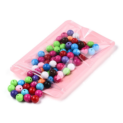 Macaron Color Plastic Yin-yang Resealable Bags OPP-N001-01C-05-1
