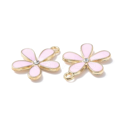 Alloy Enamel Pendants ENAM-O049-02G-1