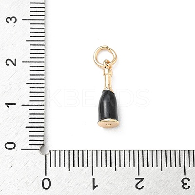 304 Stainless Steel Enamel Pendants LS-STAS-A131-07G-1