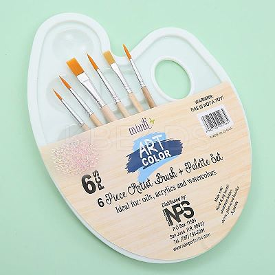 Paint Brushes Watercolor Brushes Set DRAW-PW0001-411C-1