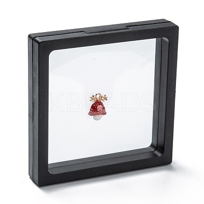 Square Transparent PE Thin Film Suspension Jewelry Display Stands CON-D009-03A-01-1