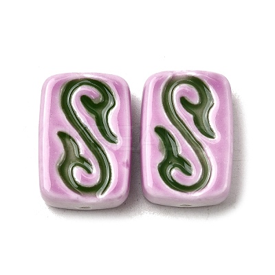 Handmade Porcelain Beads PORC-K010-02C-1