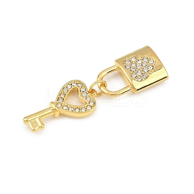 304 Stainless Steel Rhinestone Rhinestone Pendants STAS-P419-03B-G-1
