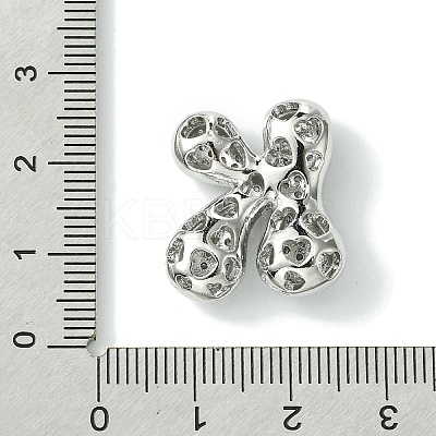 Rack Plating Brass Cubic Zirconia Pendants KK-S378-02P-K-1