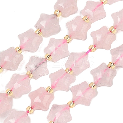 Natural Rose Quartz Beads Strands G-Z080-A10-10mm-1