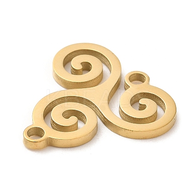 Ion Plating(IP) 304 Stainless Steel Connector Charms STAS-A086-13G-1