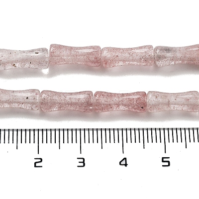 Natural Strawberry Quartz Beads Strands G-Q178-A14-01-1