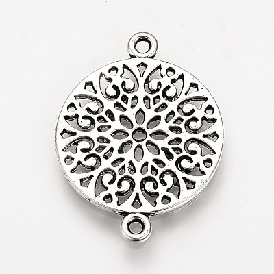 Tibetan Style Alloy Links connectors TIBE-Q077-05AS-NR-1