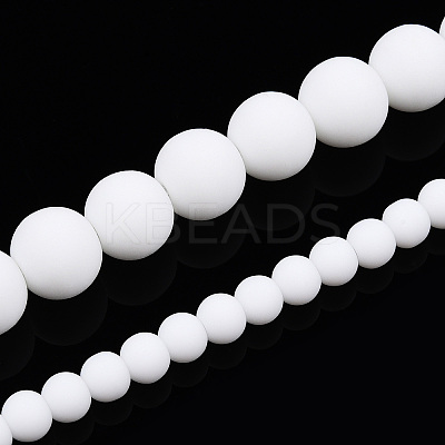 Opaque Glass Beads Strands LS-GLAA-T032-P4mm-MD02-1