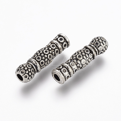 Tibetan Style Alloy Tube Beads LS-LF0658Y-NF-1