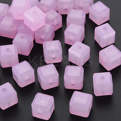 Imitation Jelly Acrylic Beads MACR-S373-89-E10-1
