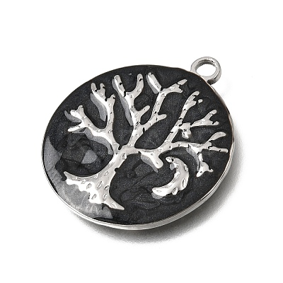 304 Stainless Steel Pendants STAS-N108-111P-1