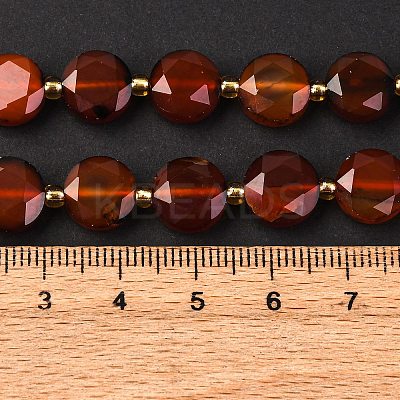 Natural Agate(Dyed & Heated) Beads Strands G-C116-A149-01-1